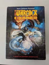 Warlock of Firetop Mountain - 1986 Board game complete very good condition.