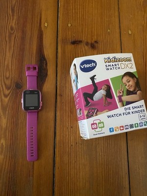 VTech Kidizoom Smart Watch DX2 pink Kinderuhr mit Kamera u. Touchscreen