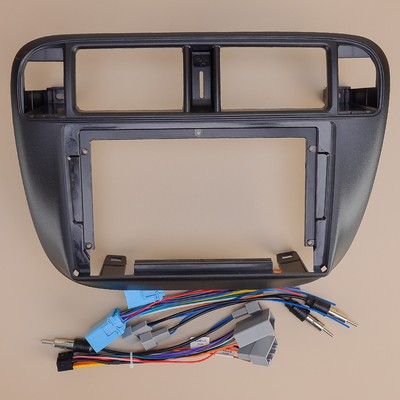 Radio Stereo Dash Kit with Wire Harness Fit For Honda Civic 1995-2001