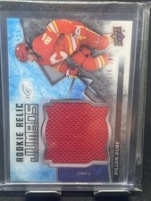 2018-19 Upper Deck Ice #RRJ-DD Dillon Dube Rookies Relic Jumbos #/199