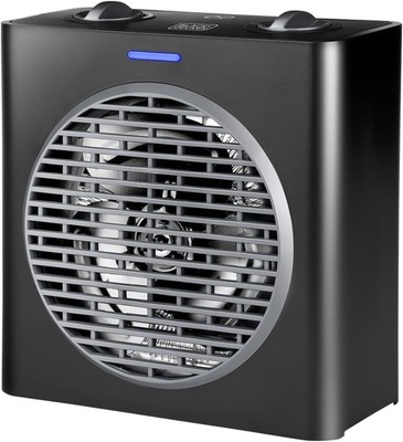 BLACK+DECKER BXSH2003E | Kompaktes Heizgerät mit 2000W | 3 Betriebsarten, Grau