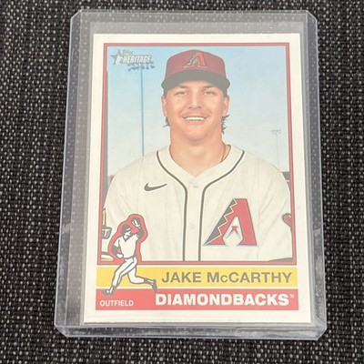 2025 Topps Heritage #473 Jake McCarthy SP- Arizona Diamondbacks