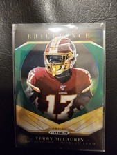 Terry McLaurin 2020 Panini PRIZM Brilliance #19 Green PRIZM Washington Commander