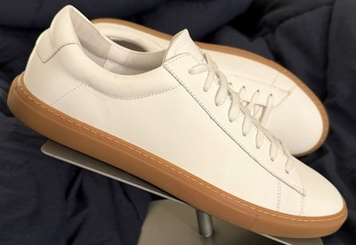 New! Oliver Cabell Low 1  White Gum  Sneaker Mens 9 / 42 EU - Made In Italy!