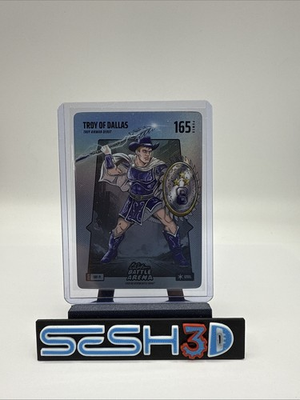 #ad ⭐ Troy Aikman “Troy of Dallas” 2026 Bo Jackson Battle Arena Silver Battlefoil 💎 $250.00
