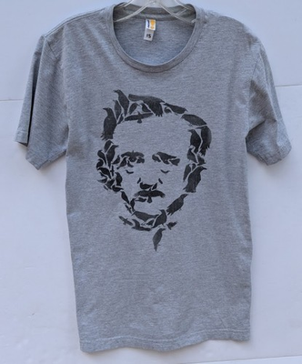 #ad #ad Edgar Allan Poe Raven Portrait Graphic T Shirt quot;Poe eticquot; Woot W Minor Pinhole $9.30