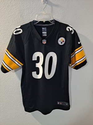 Nike On Field Pittsburg Steelers James Connor #30 Youth Black Jersey Size XL