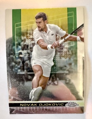  2024 TOPPS CHROME NOVAK DJOKOVIC #1 ATP TENNIS 