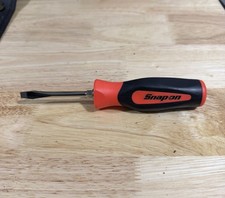 Snap-on Flat Tip 7/32 Blade Instinct Orange Soft Grip 7" Screwdriver SGD2BO NEW