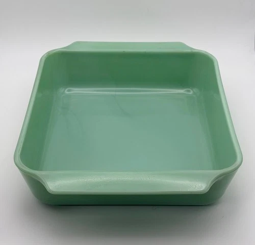 Anchor Hocking Jadeite Fire King 2000 Casserole Dish 8x8 Inches