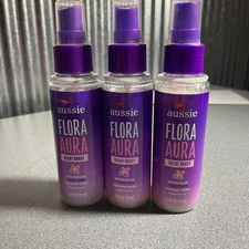 Aussie Flora Aura Scent Boost Spray 3.2oz Australian Jasmine Flower Lot of 3 New