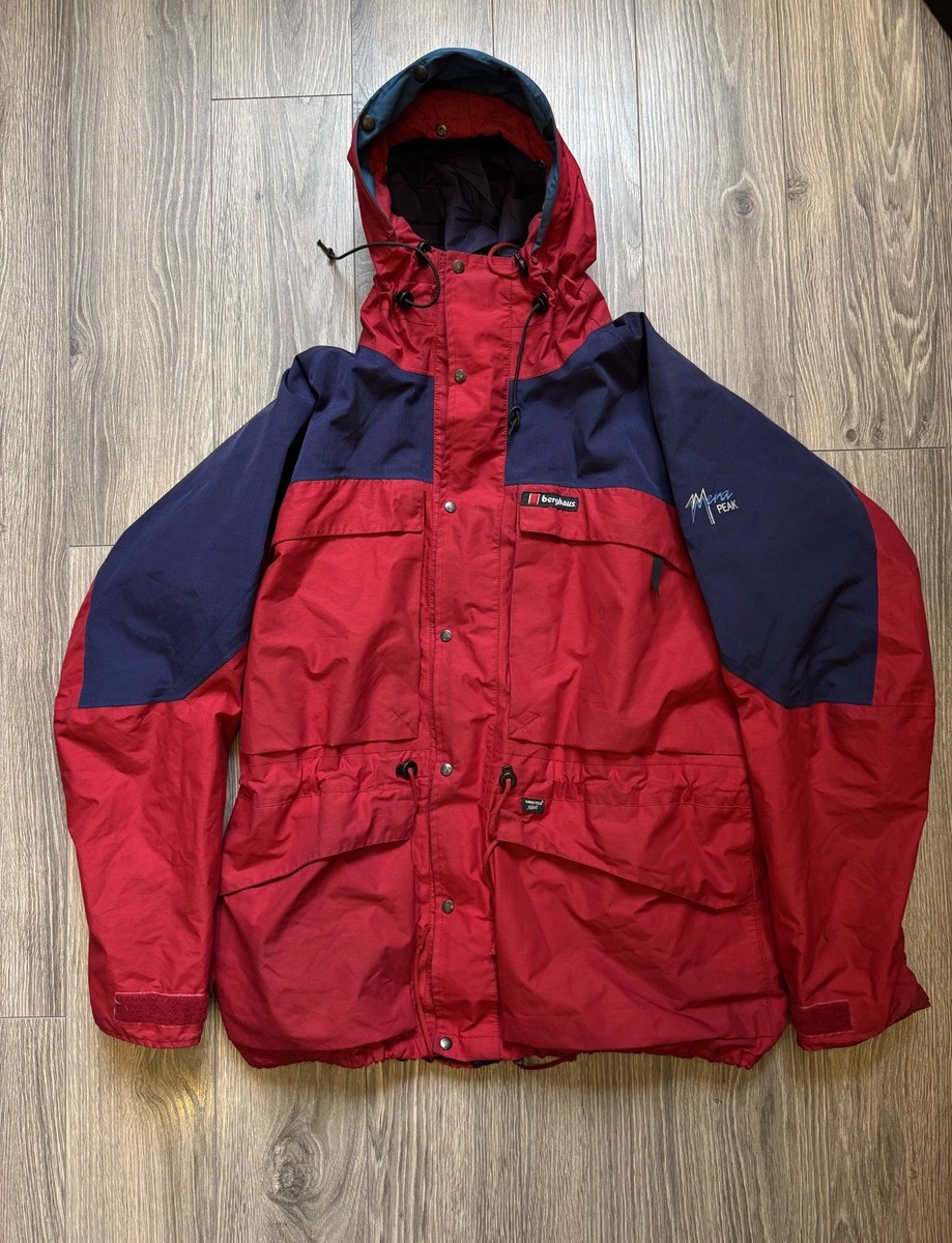 Berghaus Men's Mera Peak Gore-tex Vintage hooded jacket S Made in