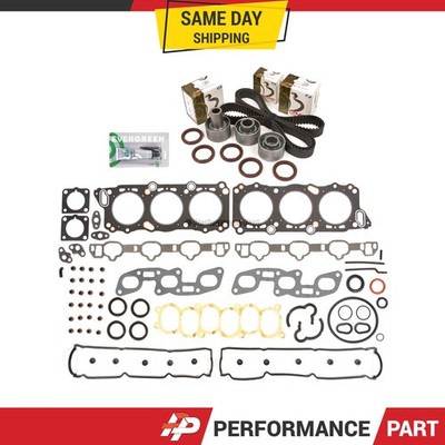 Head Gasket Set Timing Belt Kit Fit 90-97 Infiniti Nissan 300ZX VG30DE VG30DETT