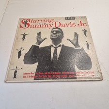 DECCA 12 inch EP STARRING SAMMY DAVIS Jr. PART 1 Eye Patch Cover 33 rpm 1950s