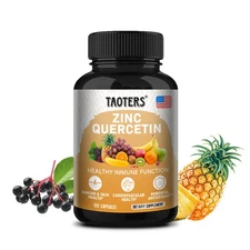Quercetin Zinc Caps Protects Respiratory System Antioxidants Enhance Immunity US