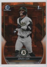 2023 Bowman Chrome Draft Sapphire Edition Orange 25/25 Jonah Cox #BDC-135 0rx7