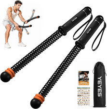 Weighted Ropeless Battle Ropes - Heavy Duty Cordless Workout Ropes with Steel Sp