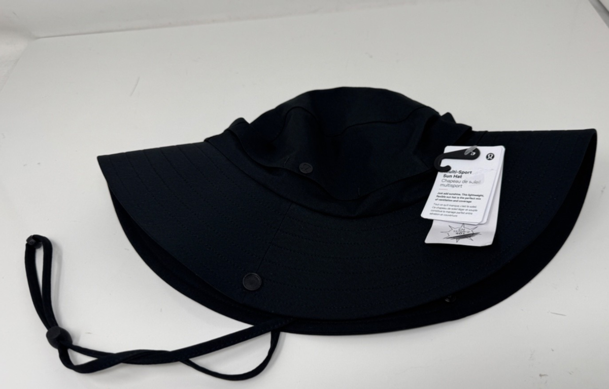 Lululemon Multi Sport Sun Hat Black S/M | eBay display picture 2
