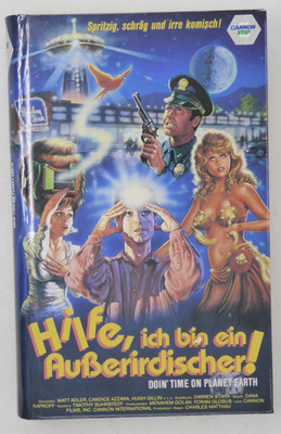 Hilfe, ich bin ein Außerirdischer! (PAL VHS, German, Clamshell) *UNTESTED*