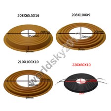 208x65.5/208x100/210x100/220x60mm Speaker Spider Damper Bass Woofer Repair Parts