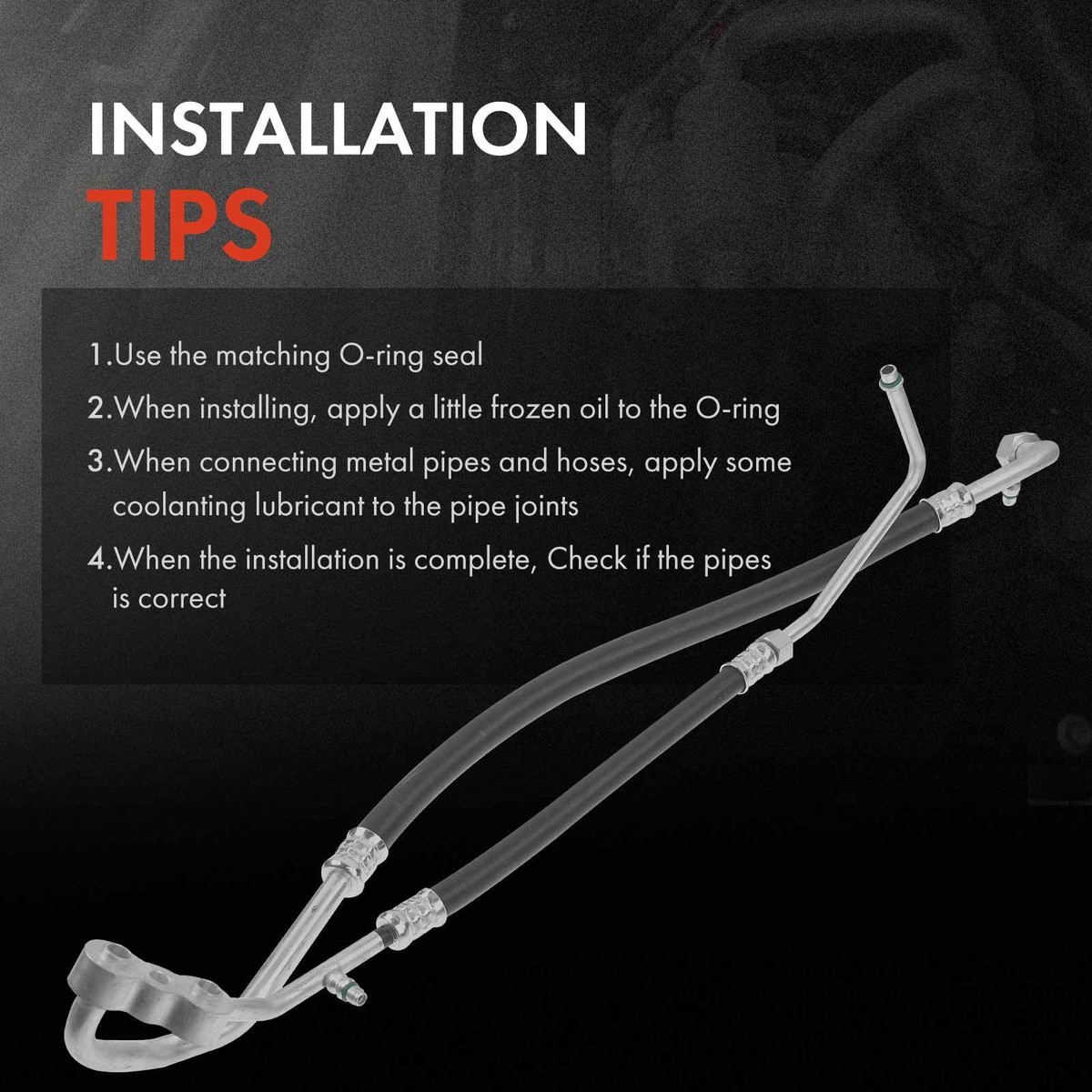 New A C Manifold Hose Assembly for Chevrolet GMC C1500 C2500 C3500  