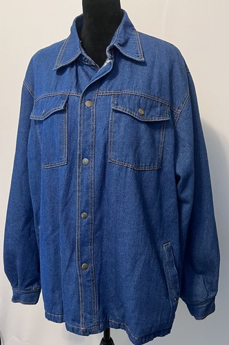Chaqueta de mezclilla forrada de lana North 40, talla XL para hombre nueva con etiquetas - Imagen 3 de 6