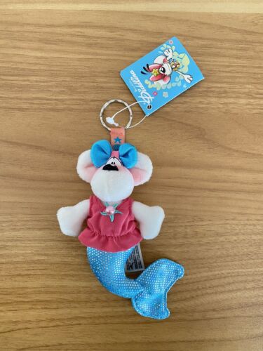 Diddlina Mouse Mermaid Plush Keychain Key Ring Accessory Diddl - Picture 1 of 6