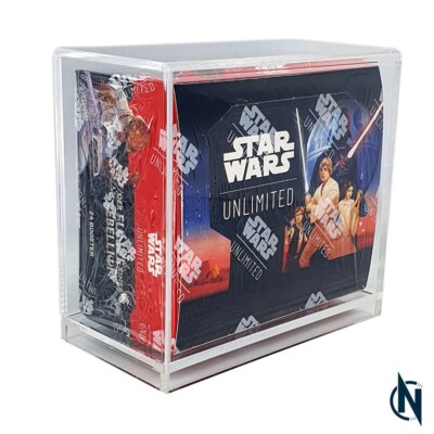 Acryl Case für Star Wars Unlimited TCG Booster Display mit UV-Schutz