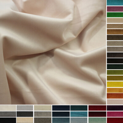 Tessuto Tappezzeria Velluto Tinta Unita Al Metro Tende Calate