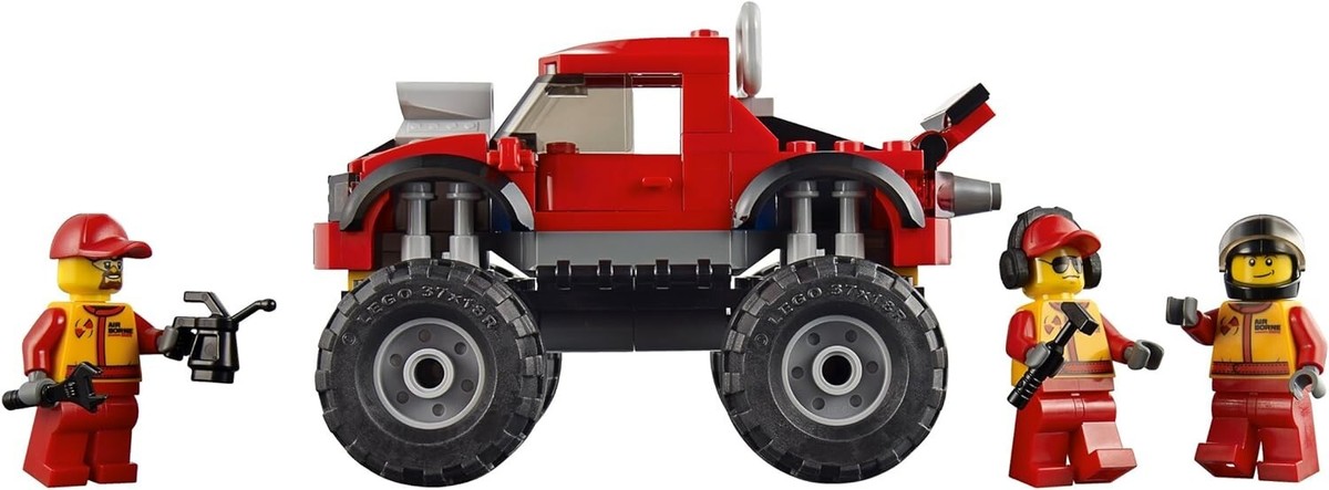 LEGO CITY 60027 MONSTER TRUCK TRANSPORTER GREAT VEHICLES SEALED