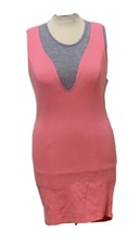 Windsor Pink Mini Dress Bodycon Size Small