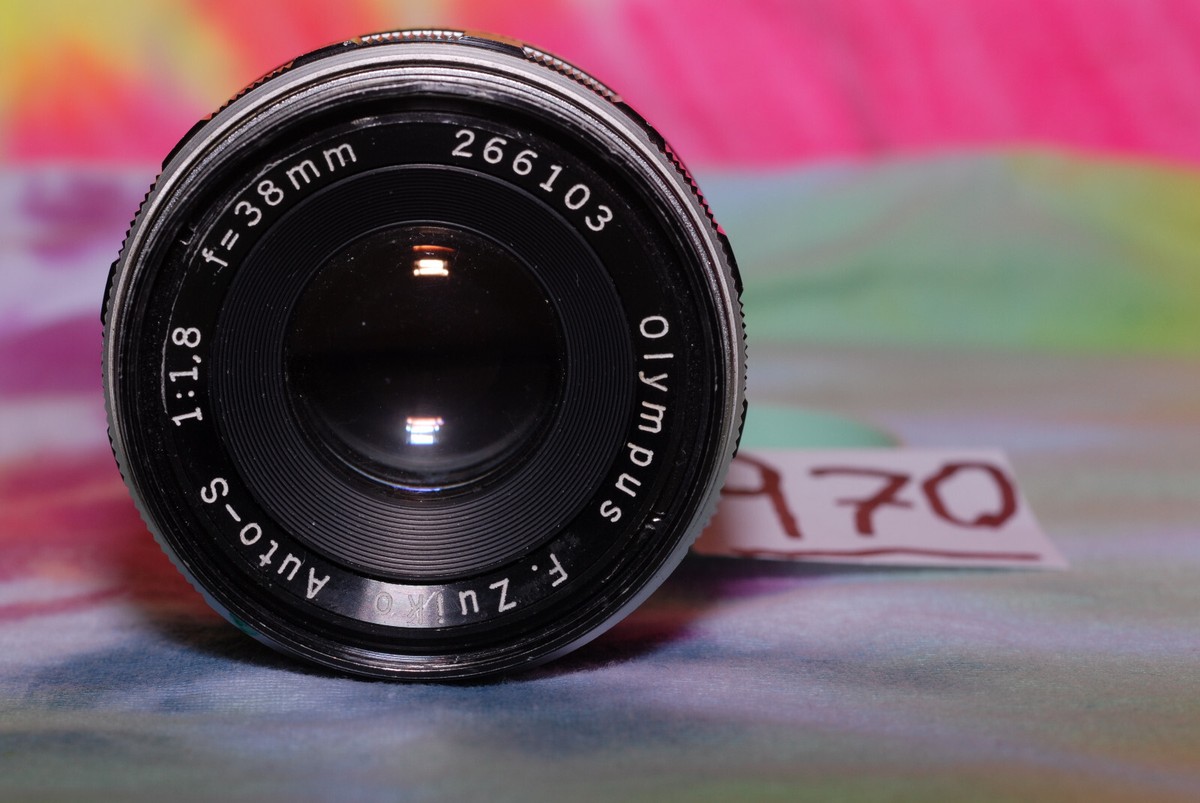 OLYMPUS PEN F　G.zuiko 38mm　M2282 Olympus F.zuiko 38mm F1.8 MF Lens For PEN F FT 87 | eBay