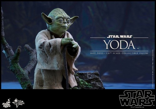Hot Toys MMS369 Star Wars: The Empire Strikes Back - Yoda 1/6 Figure - Picture 6 of 13