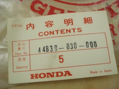 NOS Speedometer Speedo Cable Honda C200 C201 CA200 CL70 CD90 CT200 44830-030-000 - Picture 4 of 5