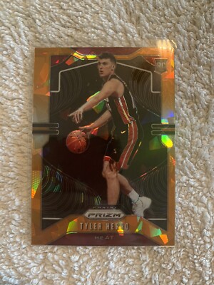 2019-20 Panini Prizm - Rookie Tyler Herro #259 Orange Ice Prizm