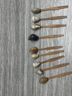 Sea Shells Skewer Appetizer Picks forks 3.5" long each cute  Vintage lot of 9 — photo 5