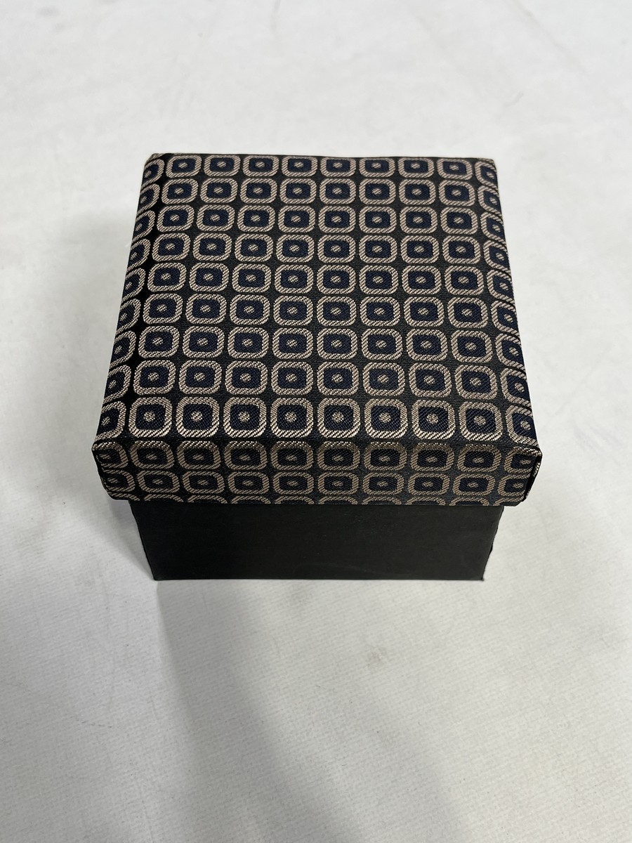 Mens Clericci Brown Tie With Matching Pocket Square And Cufflinks