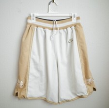 Vintage Nike Olympic Team USA Basketball Shorts Gold White Size Small EUC