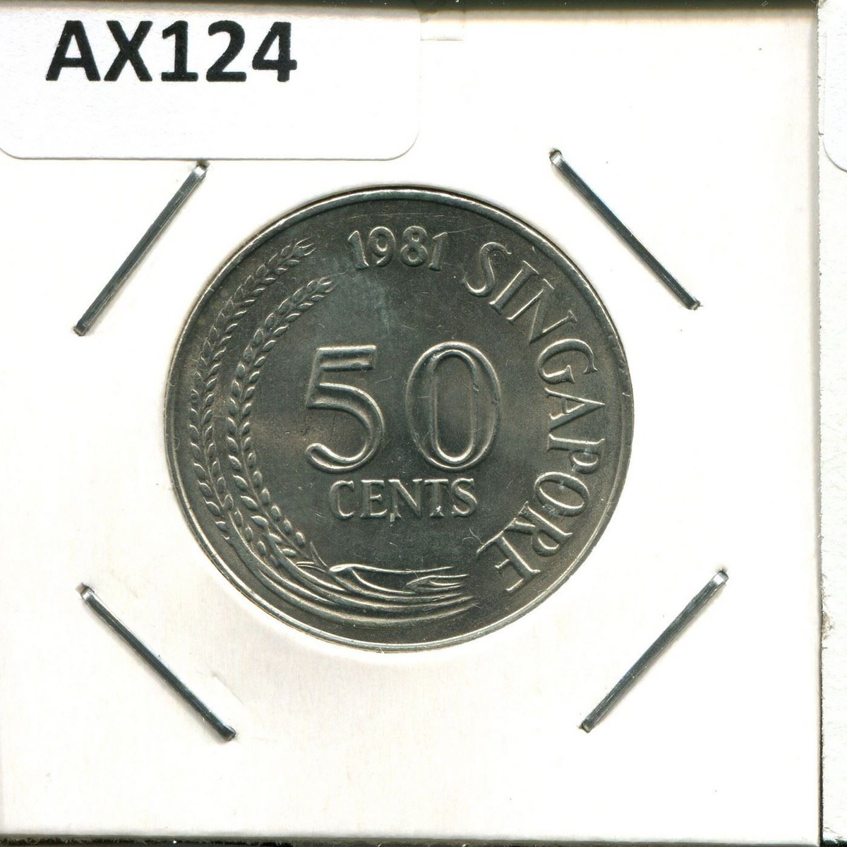 50 CENTS 1981 SINGAPORE Coin #AX124U | eBay