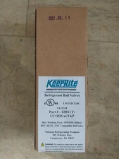 KEEPRITE. P/N: 12BV. 1/2" ODS. REFRIGERANT BALL VALVE., COPPER SWEAT CONNECTIONS