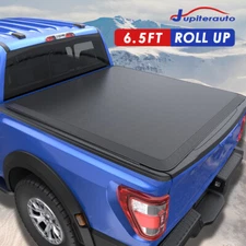 6.5FT Roll Up Tonneau Cover For 1997-2004 Dodge Dakota Truck Bed Fleetside