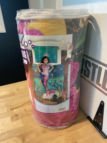 Little Girls Bedding Sets Unique Comforter Set Mermaid Princess For Girls TWIN - Picture 3 of 7