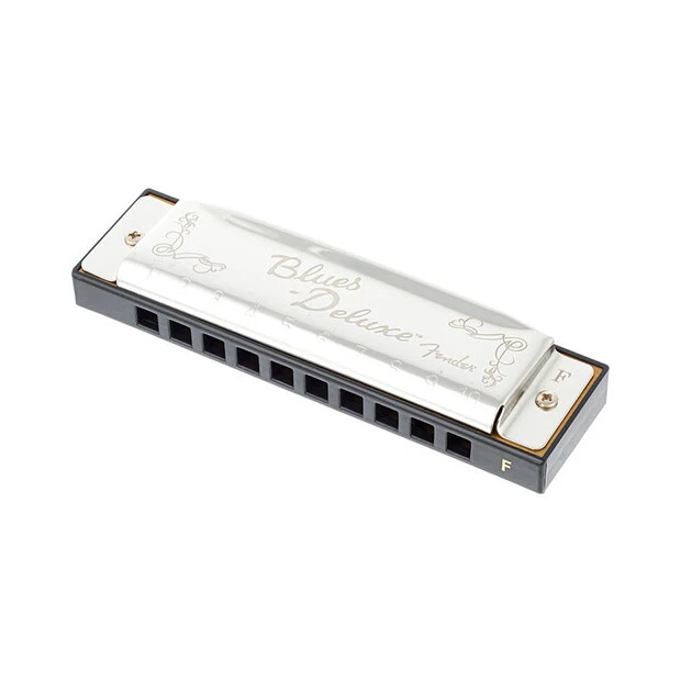 Fender Blues Deluxe гармоника упаковка - 7 ключей комплект с чехлом - C, G, A, D, F, E, Bb - Изображение 2 из 4