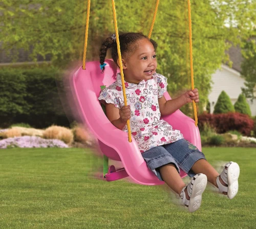 Little tikes pink swing hotsell
