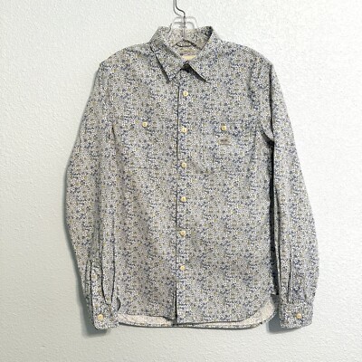 【美品】DENIM & SUPPLY RALPH LAUREN 花柄シャツ S Denim & Supply Ralph Lauren Floral Print Button Shirt Men's Small