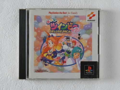 Twinbee Deluxe Pack PS1 KONAMI Sony Playstation Sticker From Japan - Picture 2 of 8