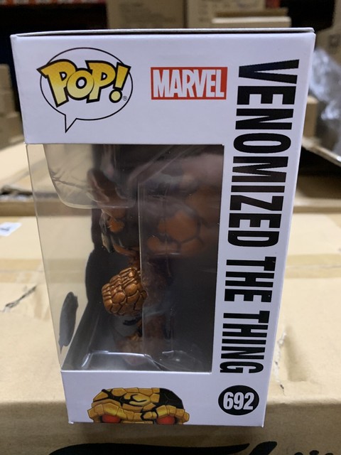Funko POP! Marvel Venomized The Thing Exclusive Vinyl Figure #692 - Metallic for sale online | eBay