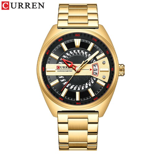 Hot New - CURREN 8403 Men's Waterproof Calendar Steel Band Business Quartz Watch - Picture 21 of 38