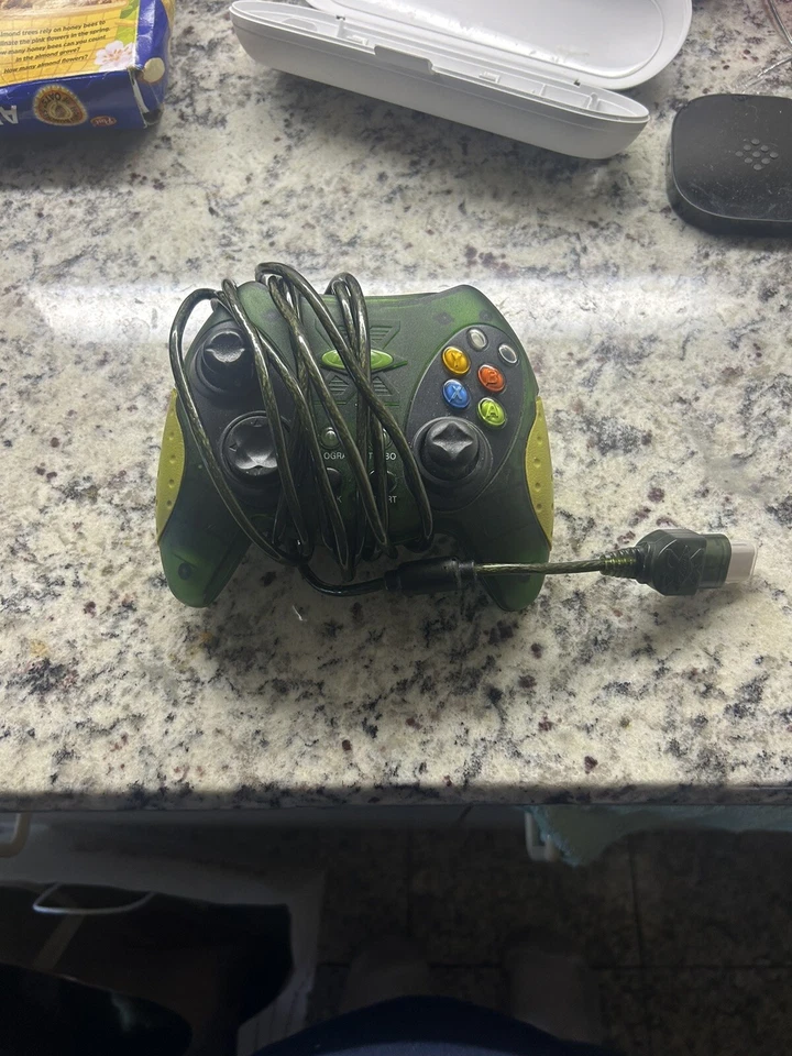 Intec Green Wired Controller For Original Xbox - Image 3 of 4