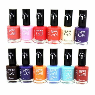 Rimmel Super Gel Super Gel By Kate Nail Polish Ebay